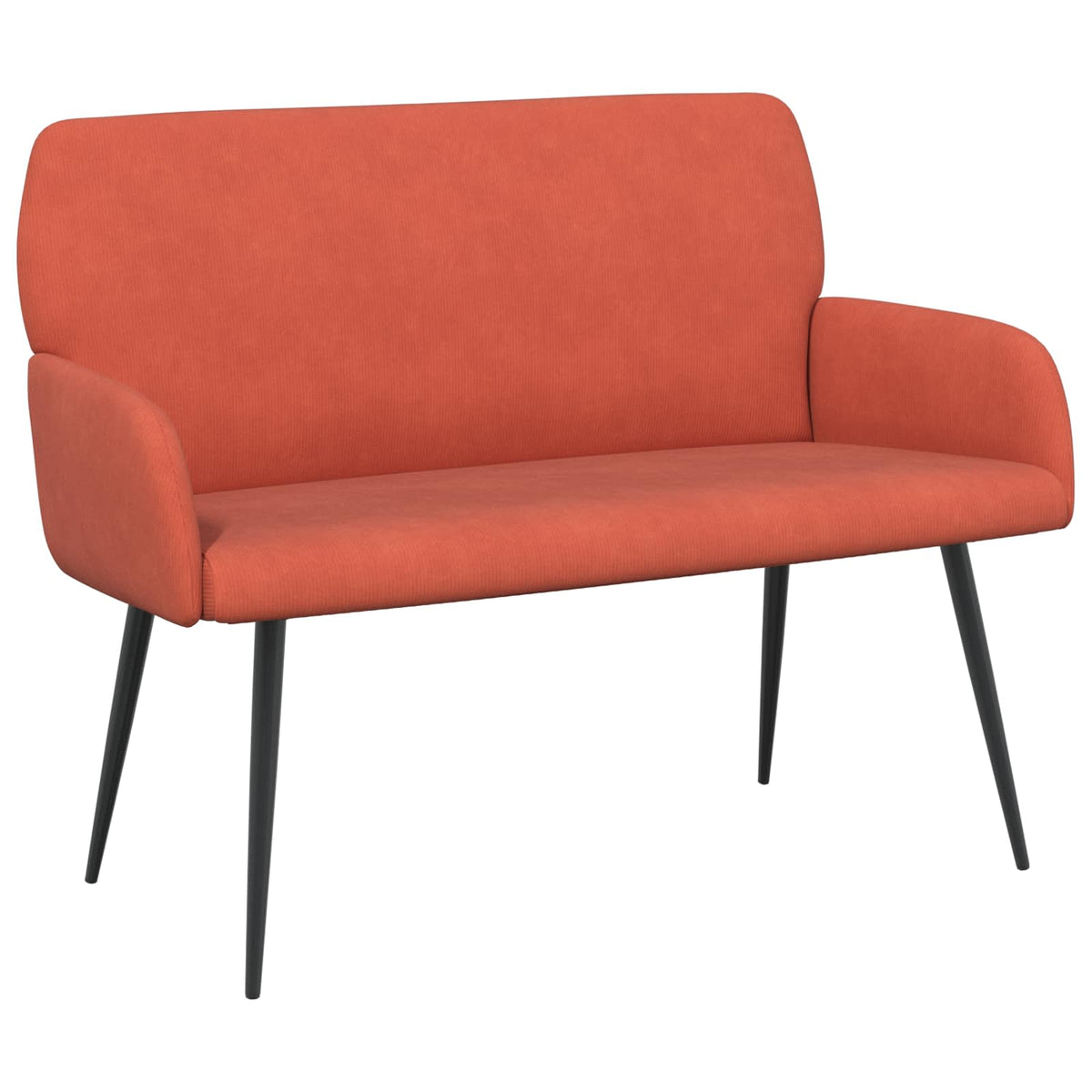 vidaXL Sofa dwuosobowa na metalowych nóżkach 2-osobowy