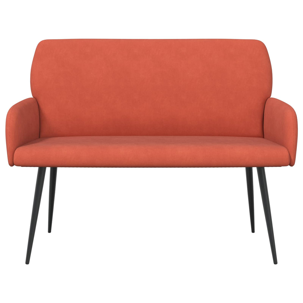 vidaXL Sofa dwuosobowa na metalowych nóżkach 2-osobowy