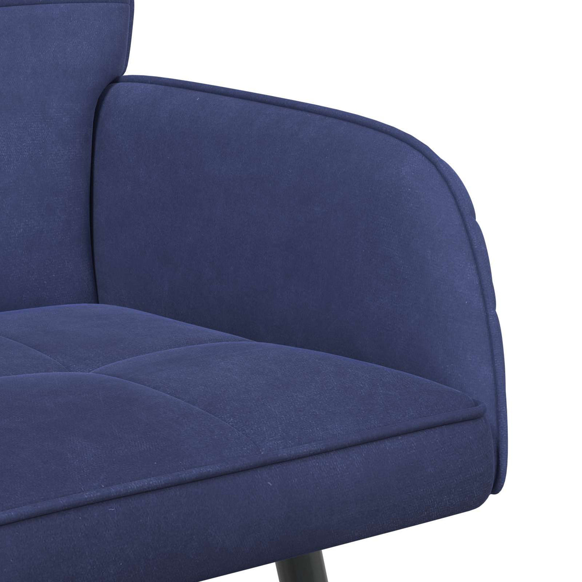 vidaXL Sofa dwuosobowa na metalowych nóżkach 2-osobowy