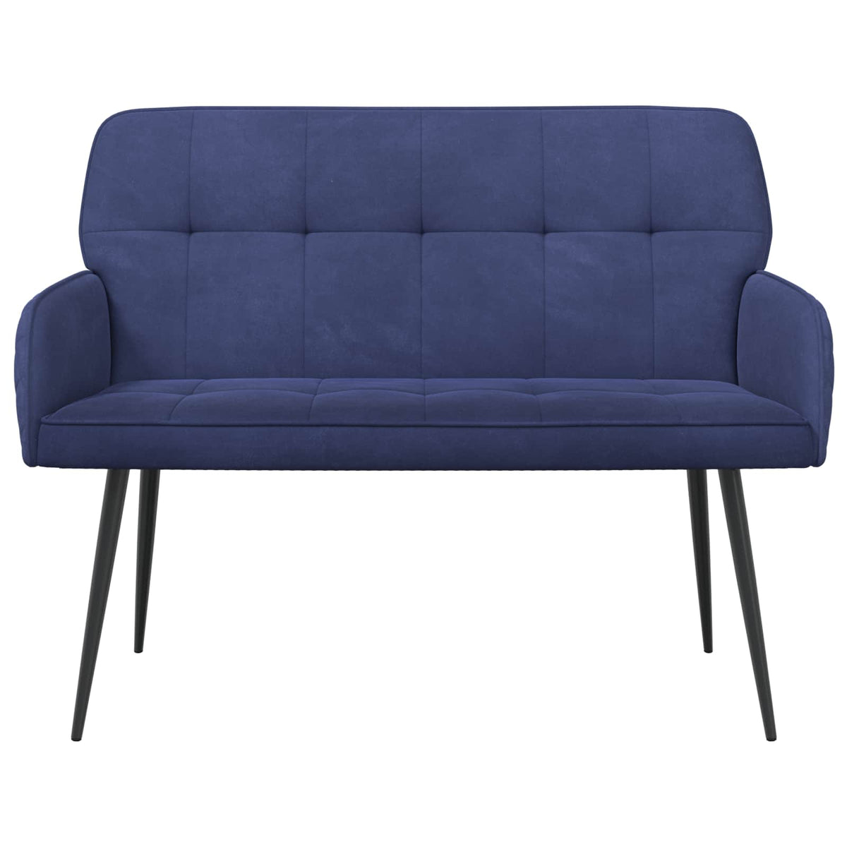 vidaXL Sofa dwuosobowa na metalowych nóżkach 2-osobowy