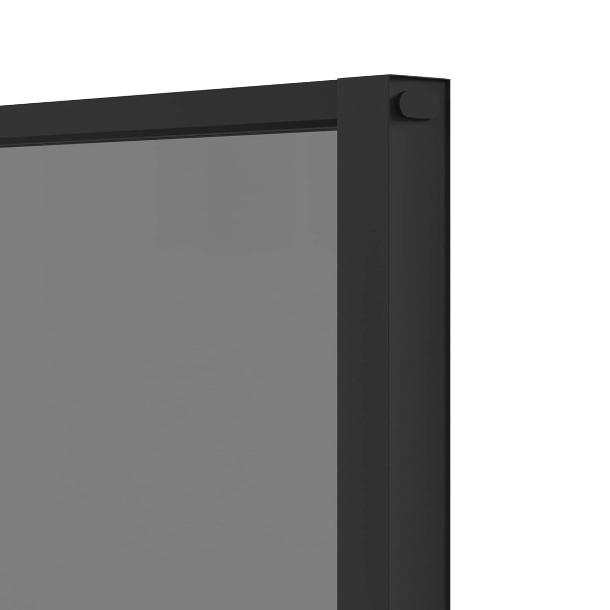 vidaXL Drzwi wewnętrzne 83 x 201,5 cm Szkło Hartowane i Aluminium