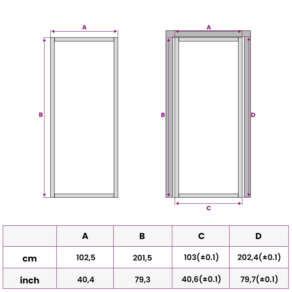 vidaXL Drzwi wewnętrzne 102,5 x 201,5 cm Szkło Hartowane i Aluminium