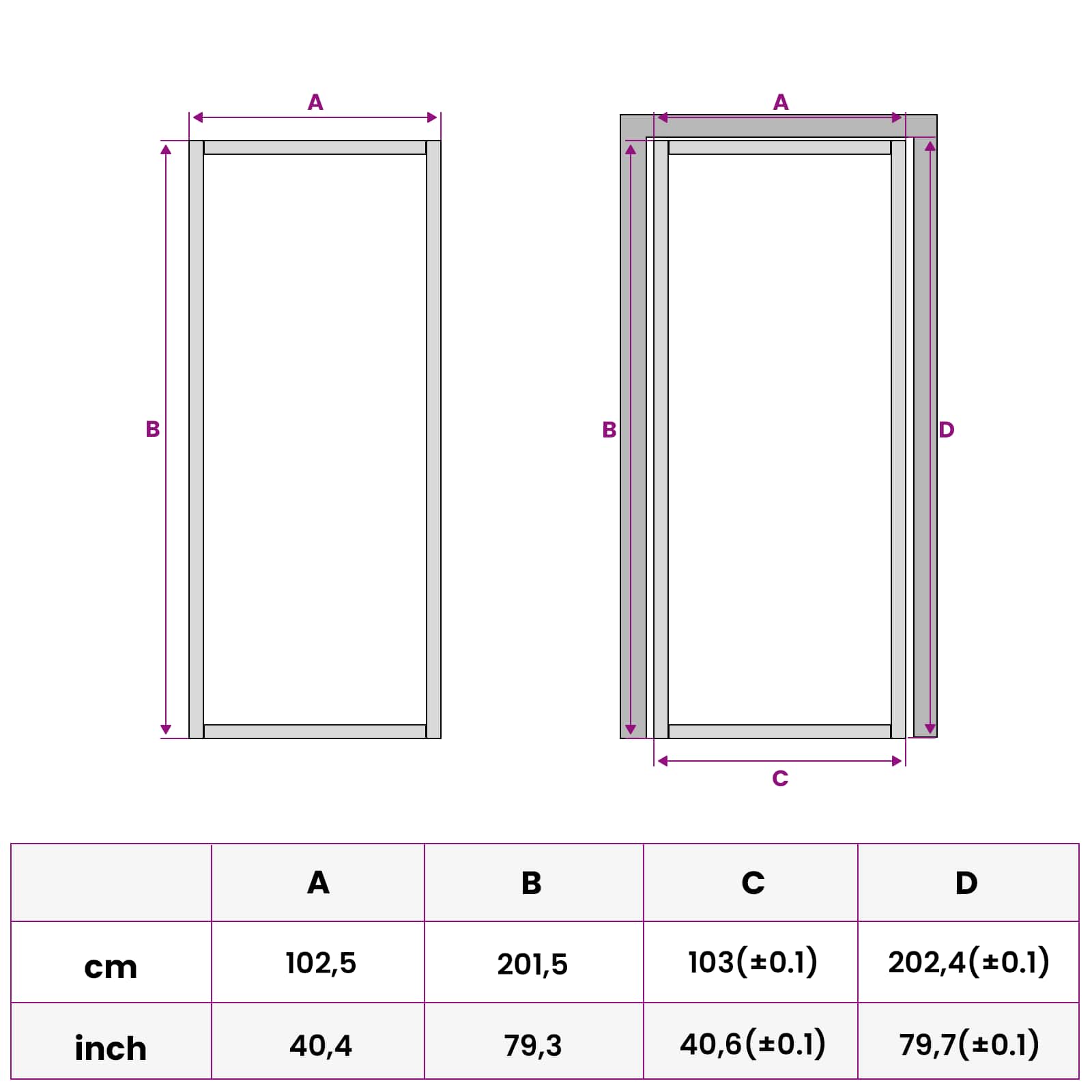 vidaXL Drzwi wewnętrzne 102,5 x 201,5 cm Szkło Hartowane i Aluminium