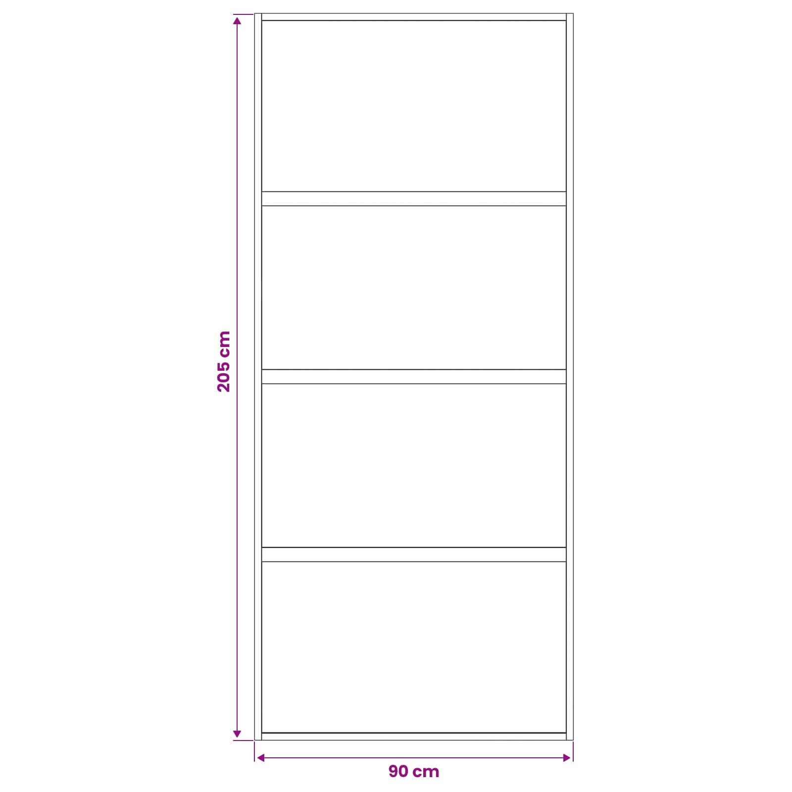 vidaXL Drzwi przesuwne 90 x 205 cm Szkło Hartowane i Aluminium