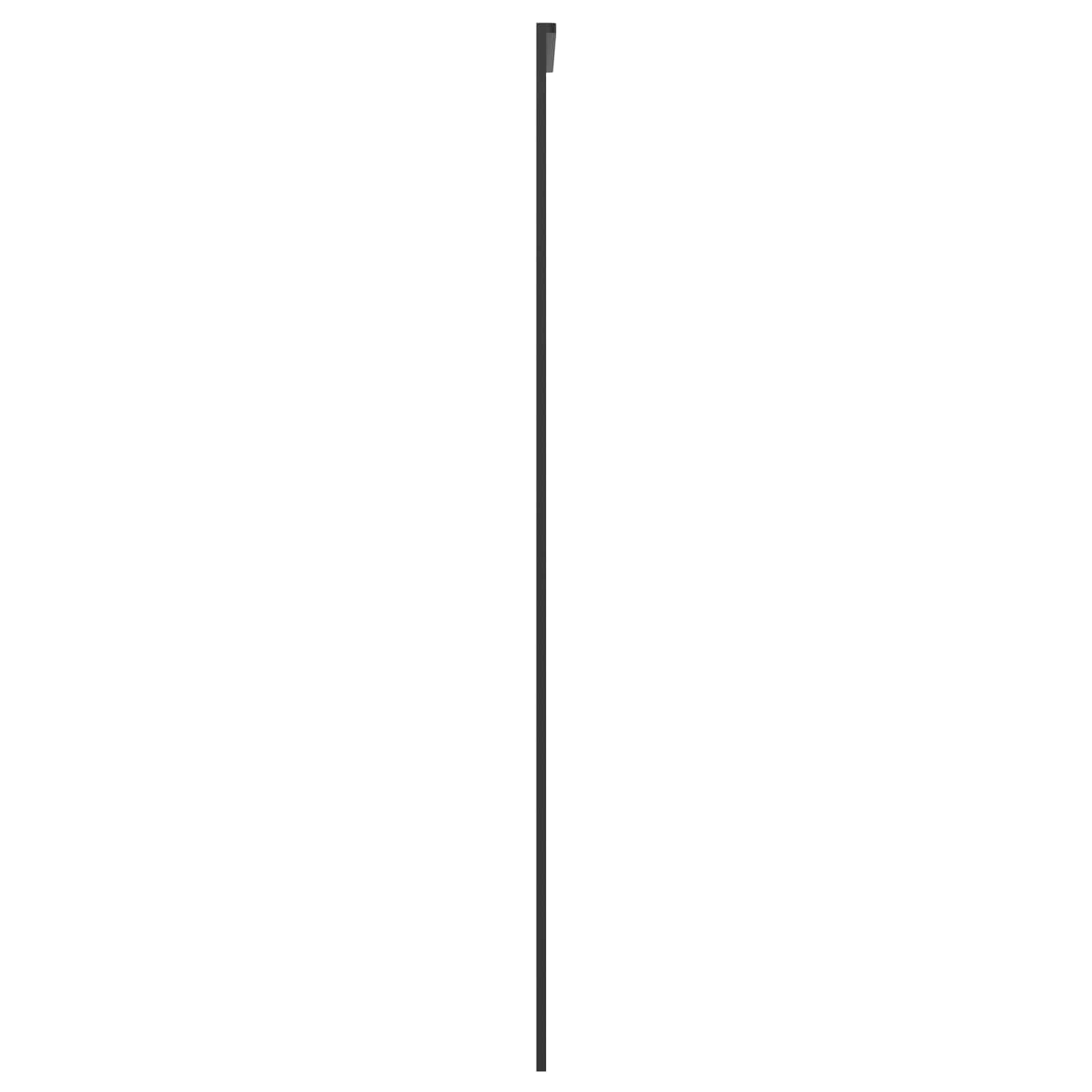 vidaXL Drzwi przesuwne 102.5 x 205 cm Szkło Hartowane i Aluminium