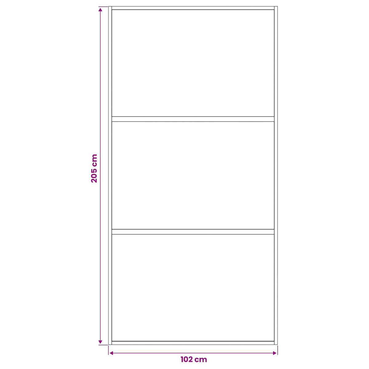 vidaXL Drzwi przesuwne 102 x 205 cm Szkło Hartowane i Aluminium