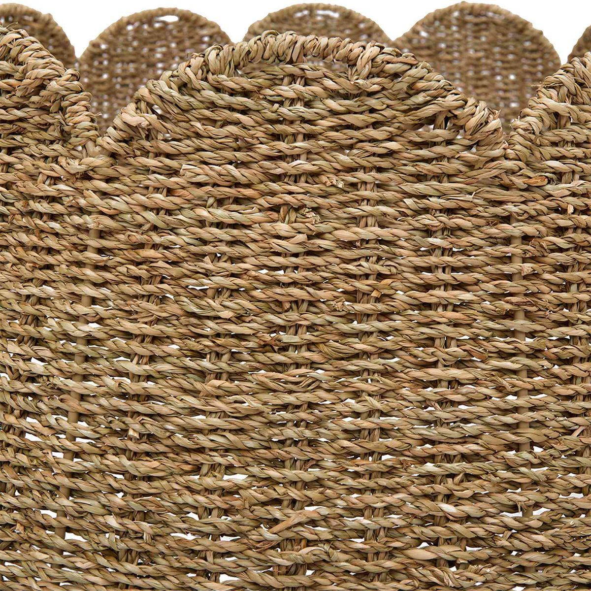 vidaXL Kołnierz do Choinki Okrągły naturalny Ø 75 x 25 cm Trawa morska