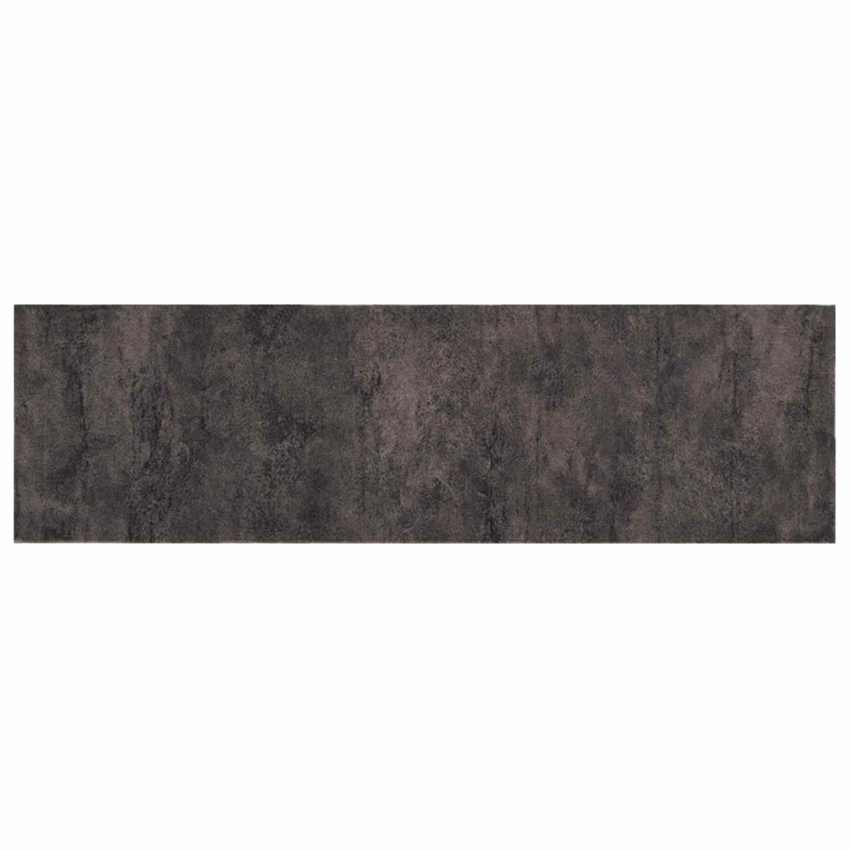 vidaXL Dywan kuchenny czarny beton 300 x 60 cm 100% poliamid