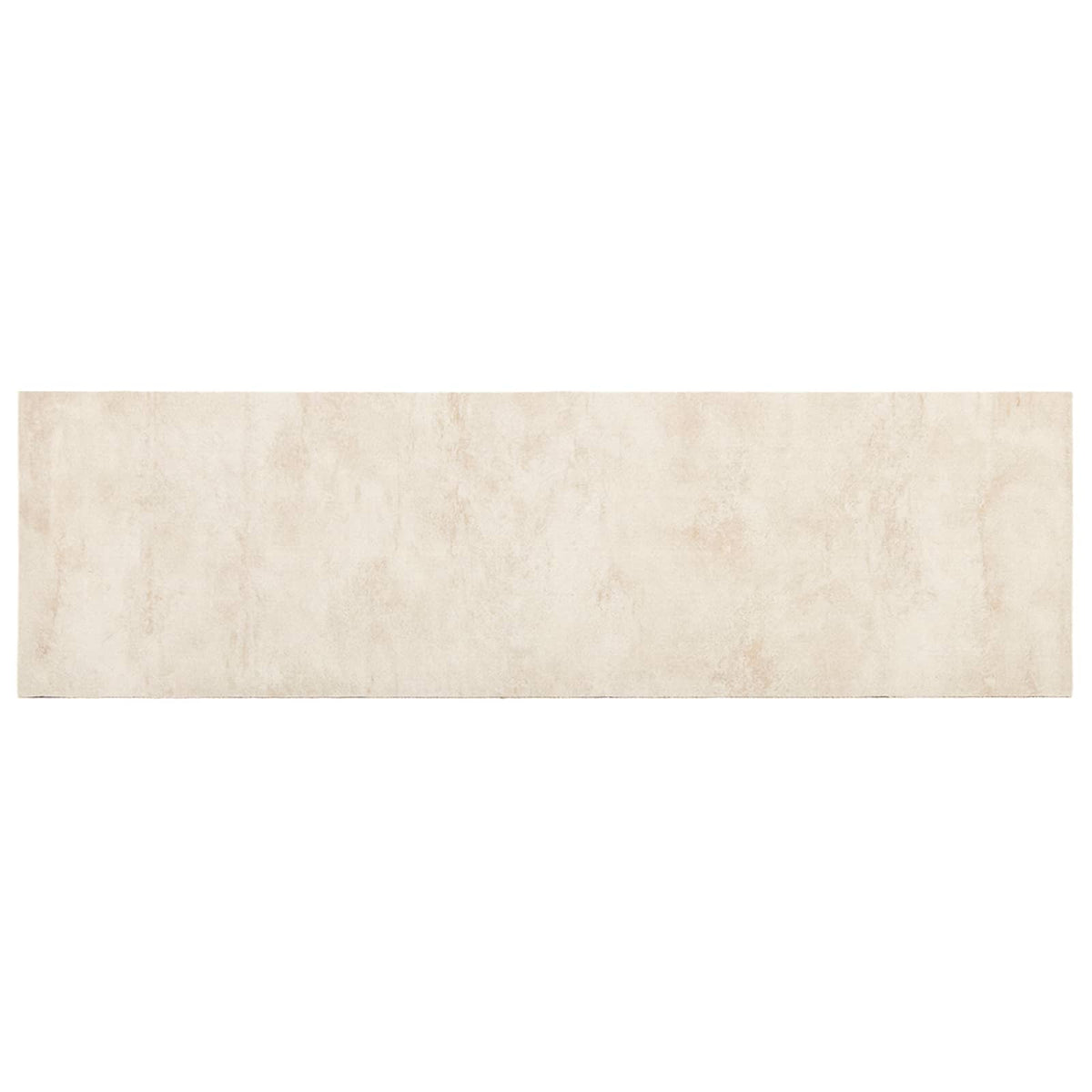 vidaXL Dywan kuchenny beton kremowy 150 x 45 cm 100% poliamid
