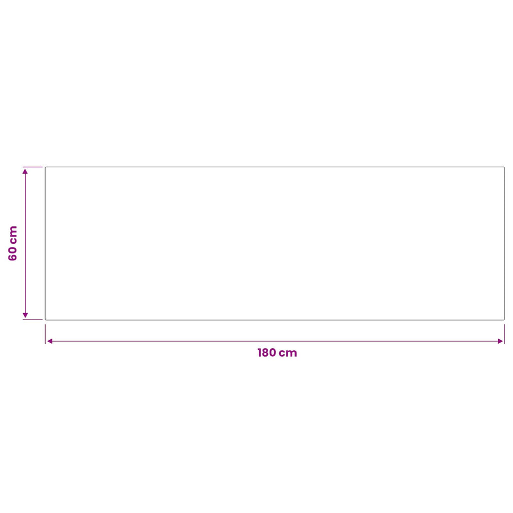 vidaXL Dywan kuchenny czarna mozaika 180 x 60 cm 100% poliamid