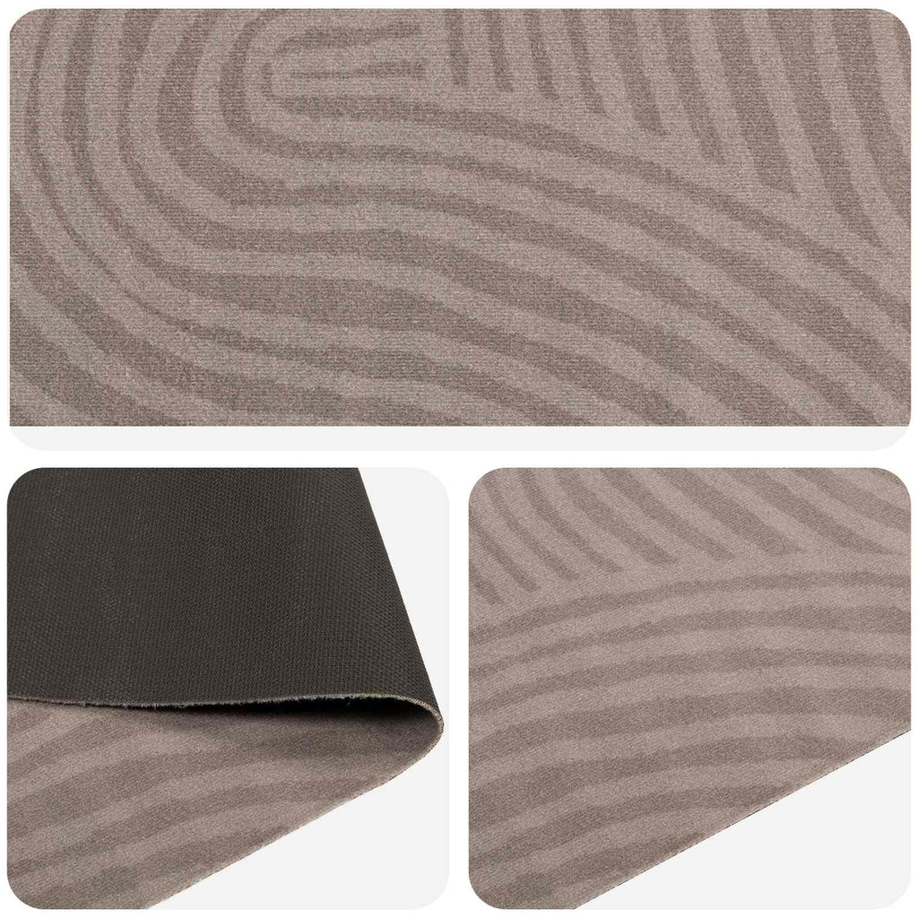 vidaXL Dywan kuchenny Brązowy skandynawski 300 x 60 cm 100% poliamid