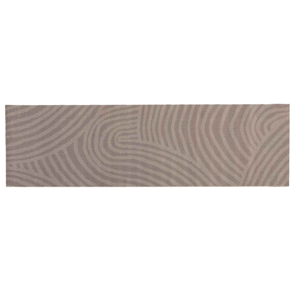 vidaXL Dywan kuchenny Brązowy skandynawski 300 x 60 cm 100% poliamid