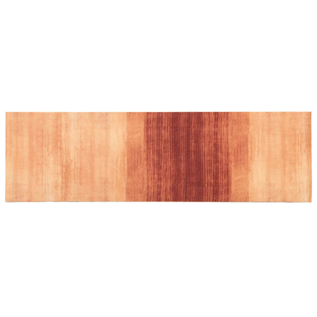vidaXL Dywan kuchenny pomarańczowy odcień 150 x 45 cm 100% poliamid