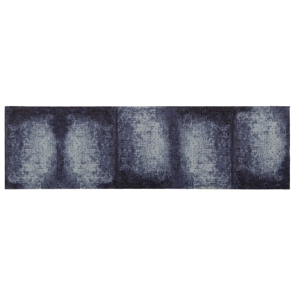 vidaXL Dywan kuchenny Niebieska osłona 150 x 45 cm 100% poliamid