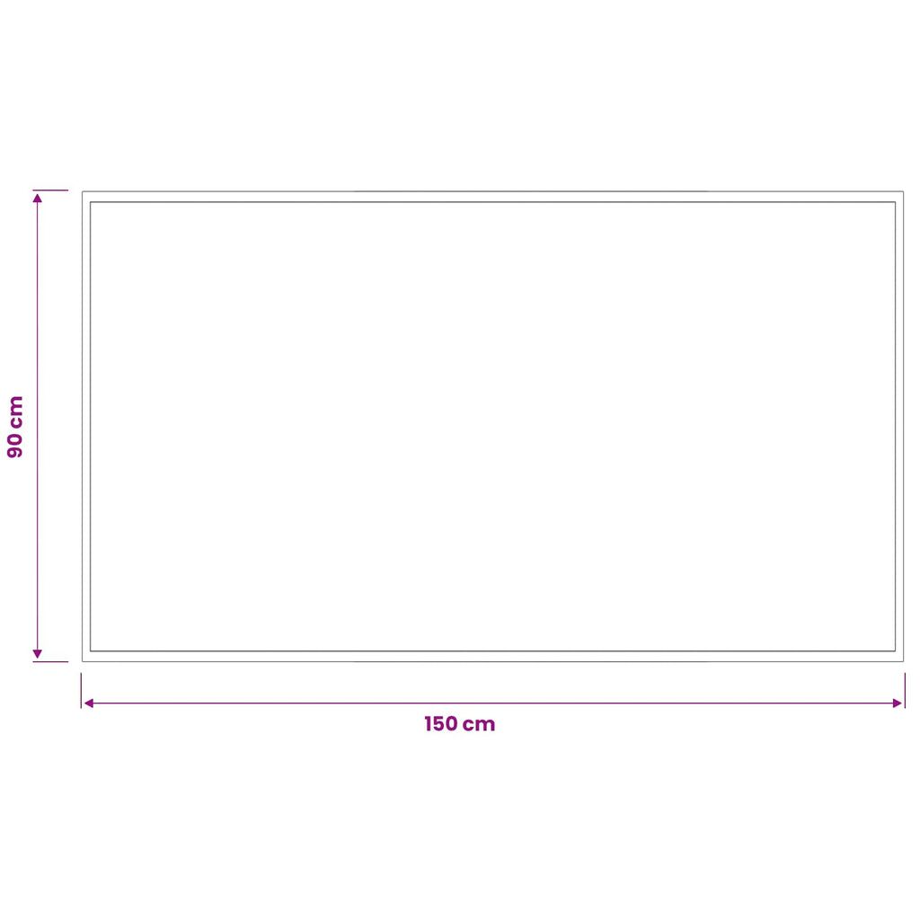 vidaXL Dywanik wejściowy jasnoszary 150 x 90 cm 100% poliamid