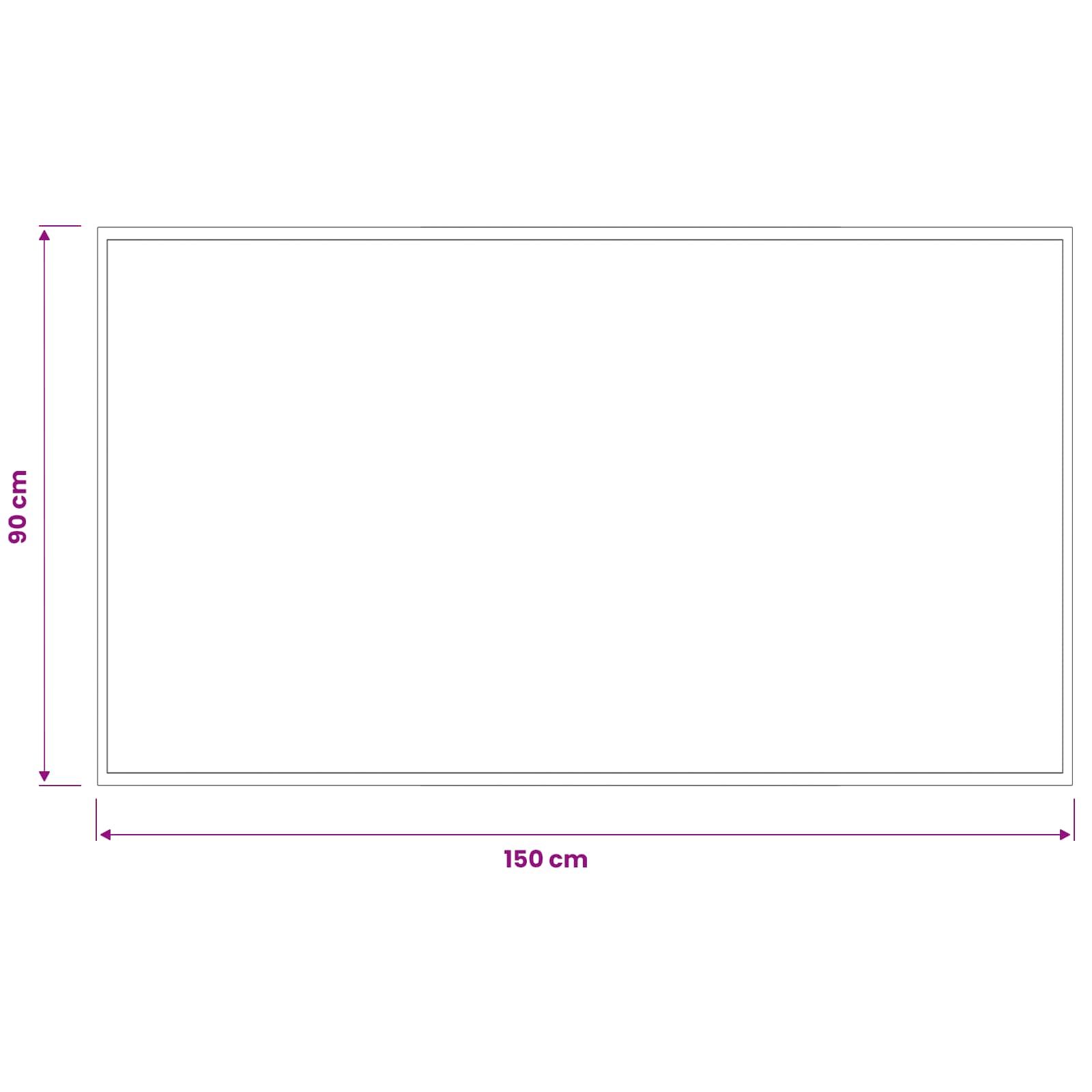 vidaXL Dywanik wejściowy jasnoszary 150 x 90 cm 100% poliamid
