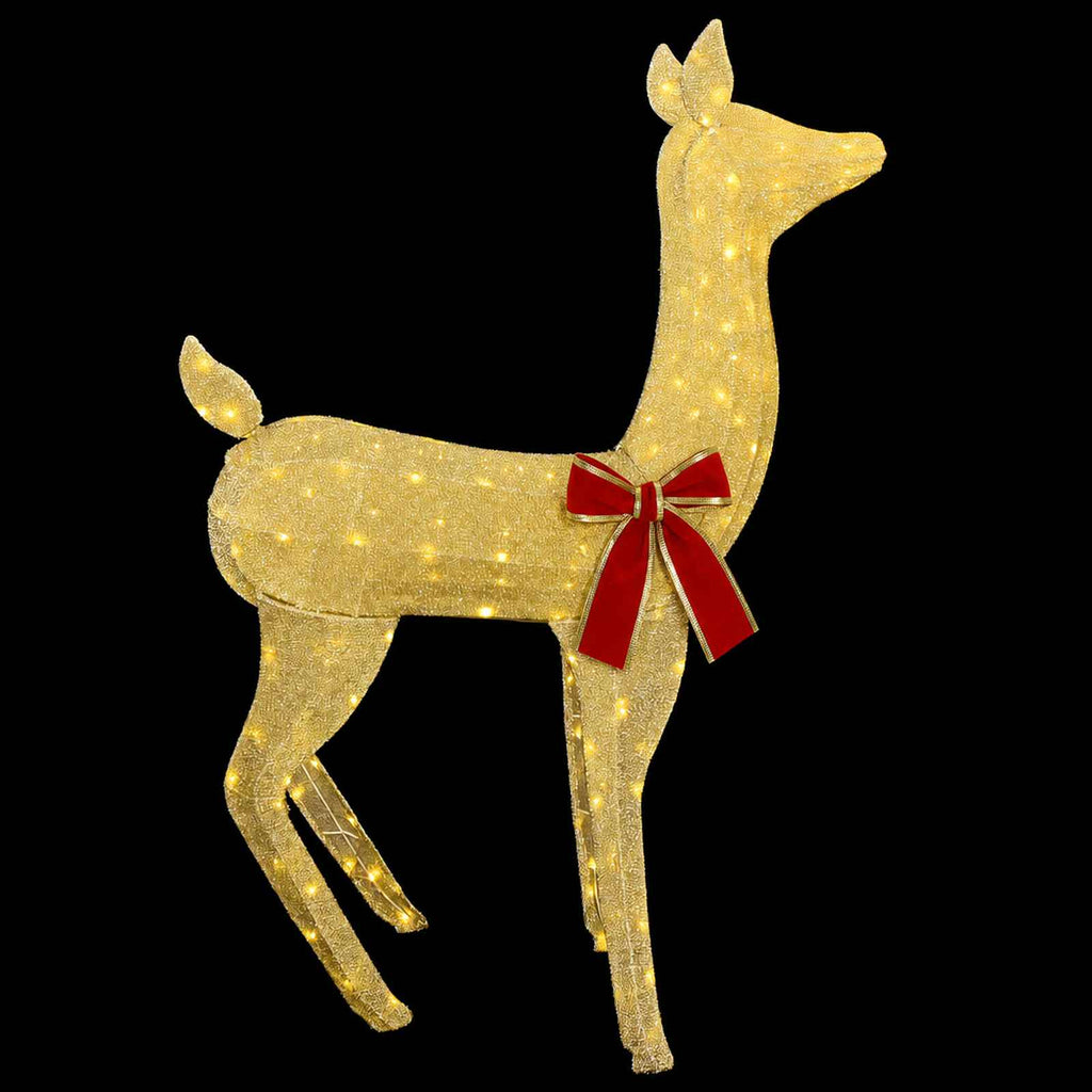 vidaXL 3D Renifer Bożonarodzeniowy LOVIISA 110 LED Ciepła biel