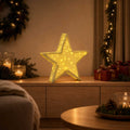 vidaXL Gwiazda świąteczna 3D 50 LED Ciepła biel 55 x 53,5 x 10 cm