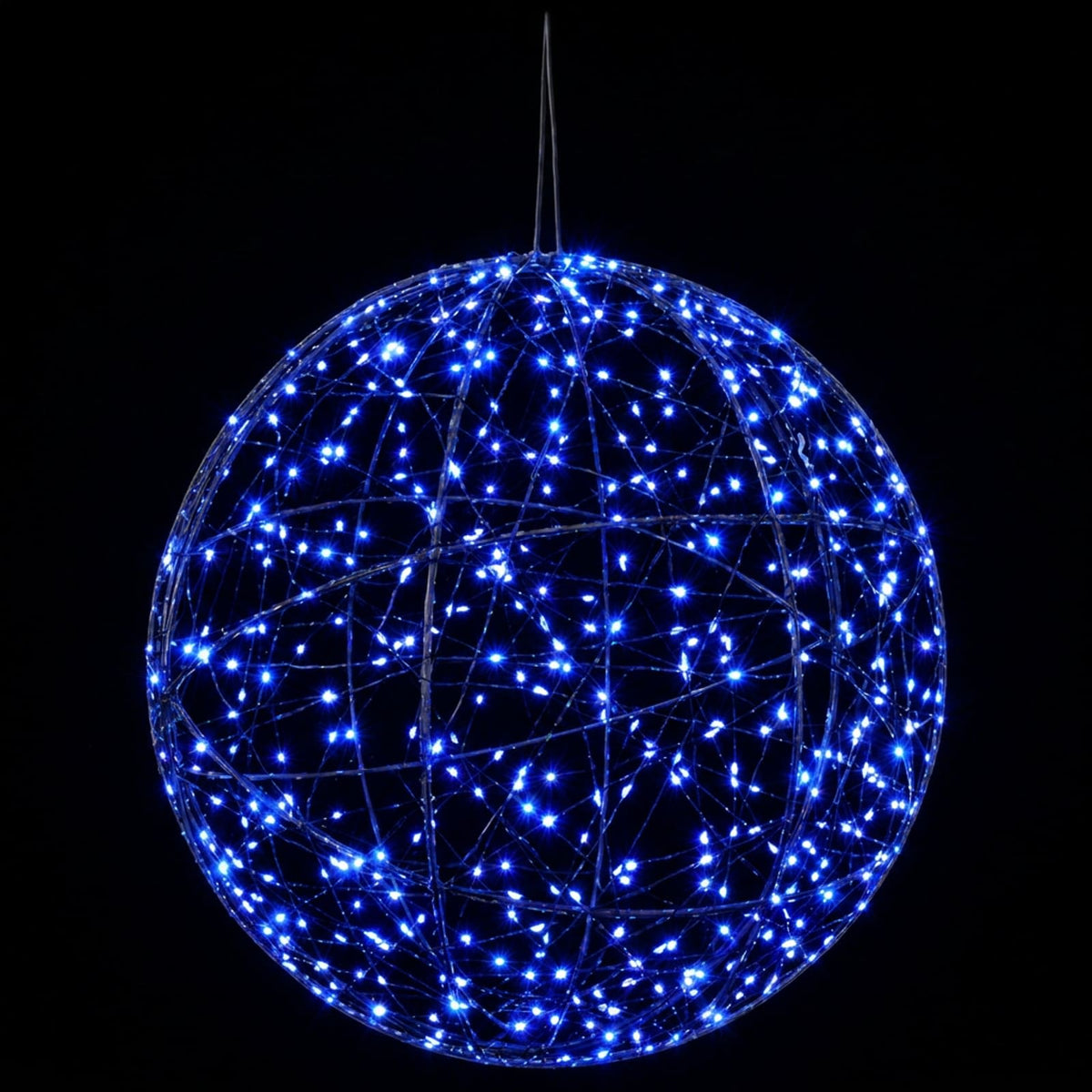 vidaXL Świąteczny szpic na lampkę 2 szt. 1000 LED Niebieski
