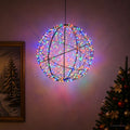 vidaXL Świąteczny szpic na lampkę 750 LED Wielokolorowy