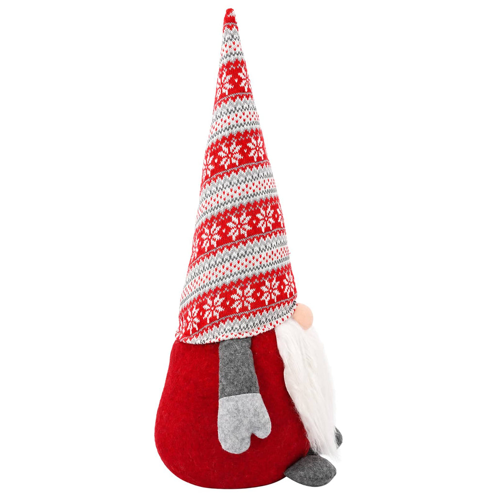 vidaXL Skrzat świąteczny czerwony 60 cm Poliester