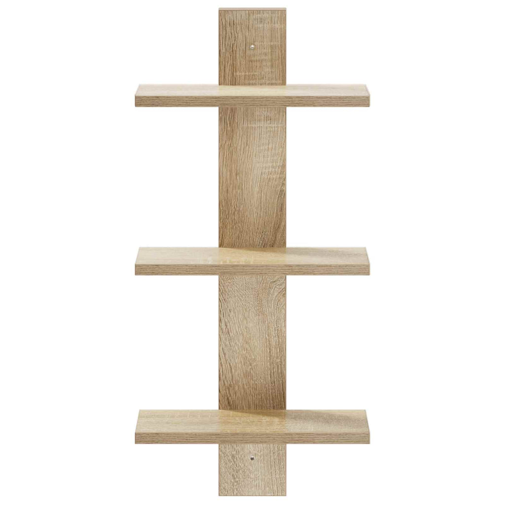 vidaXL Półka ścienna dąb Sonoma 30 x 13.5 x 64.5 cm