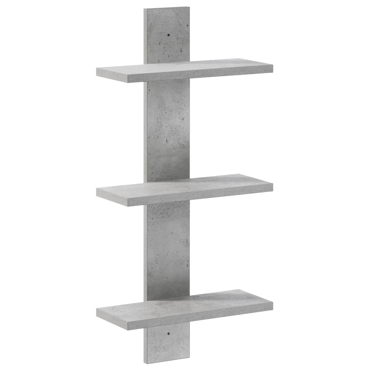 vidaXL Półka ścienna Betonowy szary 30 x 13,5 x 64,5 cm