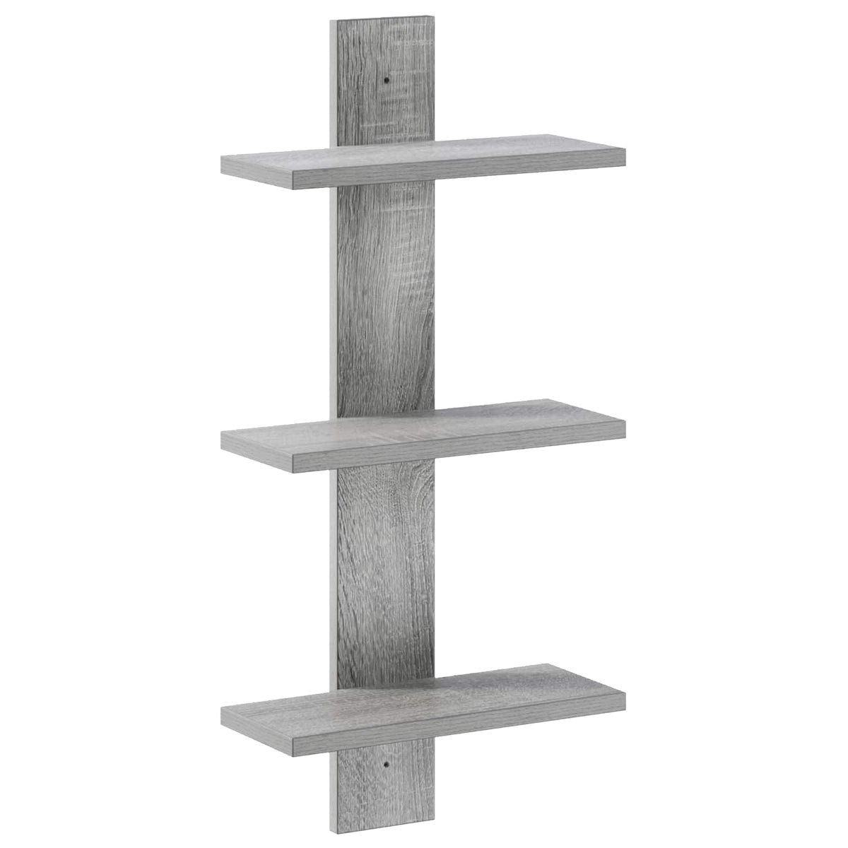 vidaXL Półka ścienna Szary Sonoma 30 x 13,5 x 64,5 cm