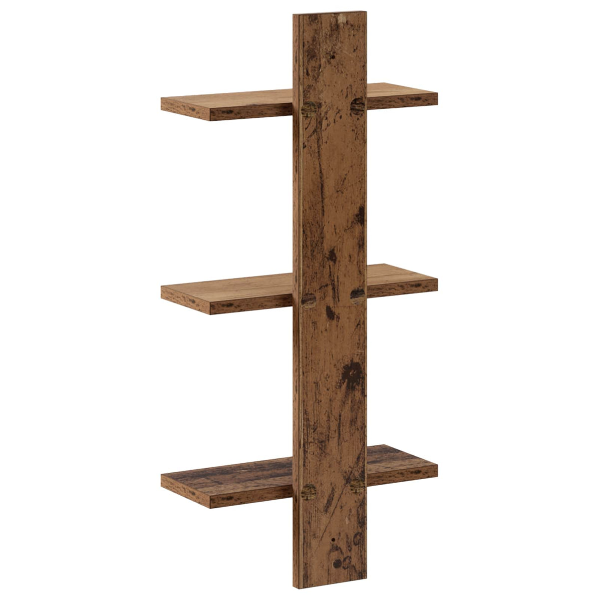 vidaXL Półka ścienna Stare drewno 30 x 13.5 x 64.5 cm
