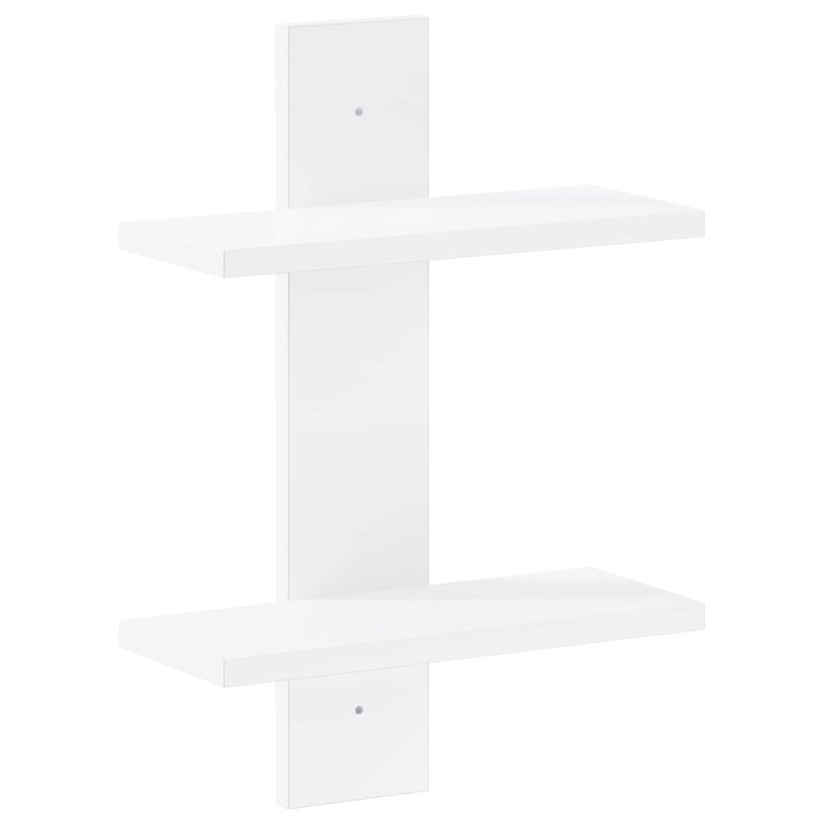 vidaXL Półka ścienna Biały 30 x 13,5 x 43 cm materiał drewnopochodny