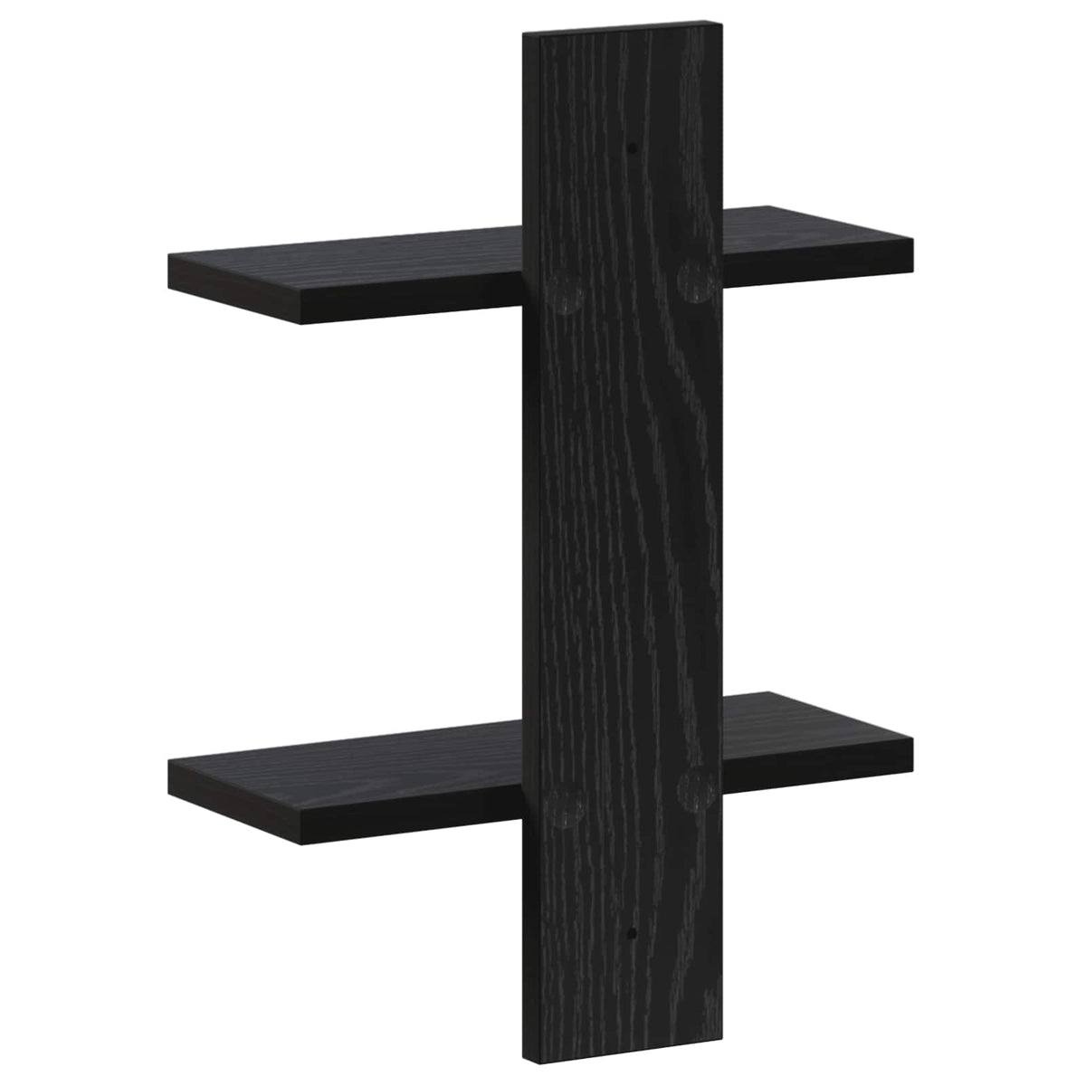 vidaXL Półka ścienna Czarny dąb 30 x 13.5 x 43 cm