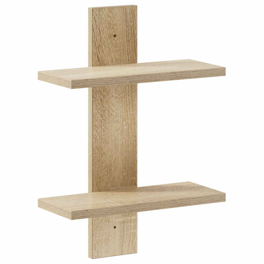 vidaXL Półka ścienna dąb Sonoma 30 x 13.5 x 43 cm