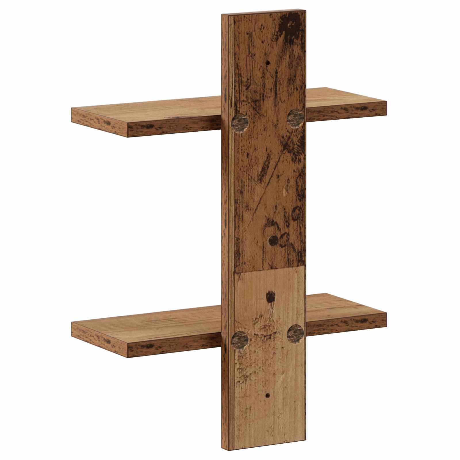 vidaXL Półka ścienna Stare drewno 30 x 13.5 x 43 cm