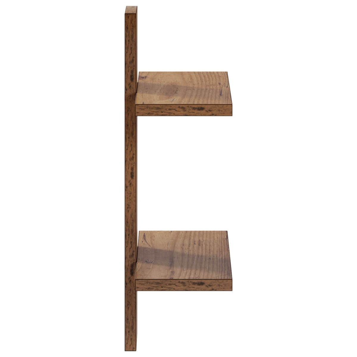 vidaXL Półka ścienna Stare drewno 30 x 13.5 x 43 cm
