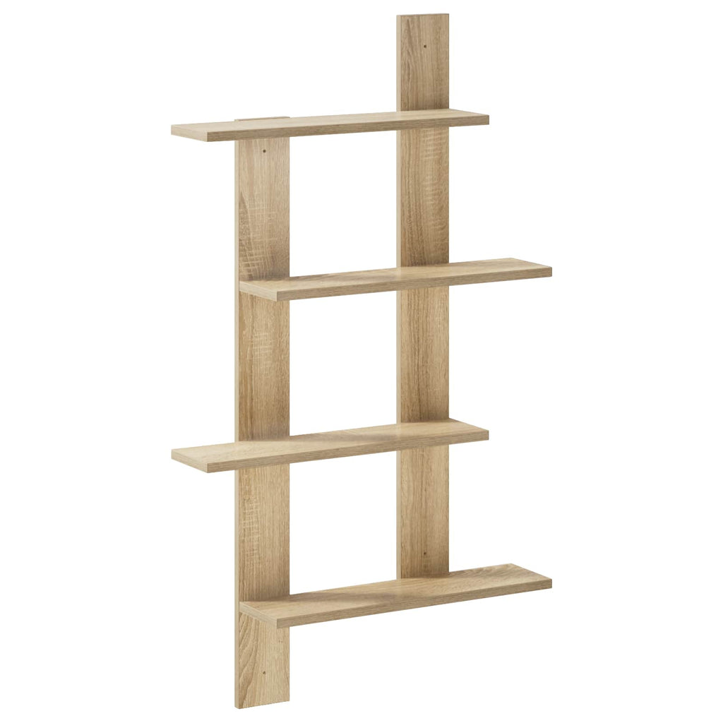 vidaXL Półka ścienna dąb Sonoma 61 x 13,5 x 105 cm Drewno inżynieryjne