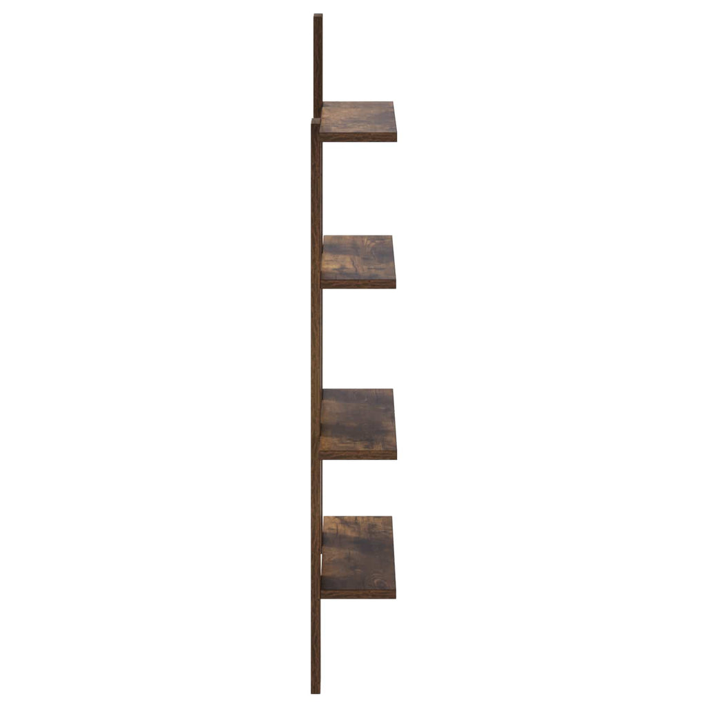 vidaXL Półka ścienna Dąb wędzony 61 x 13,5 x 105 cm