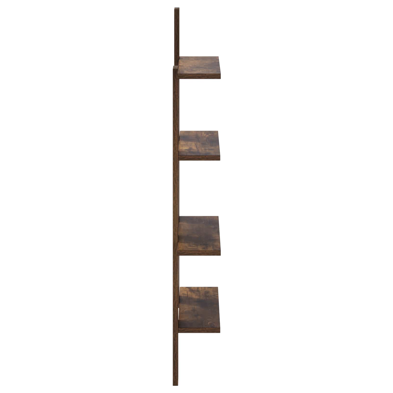vidaXL Półka ścienna Dąb wędzony 61 x 13,5 x 105 cm