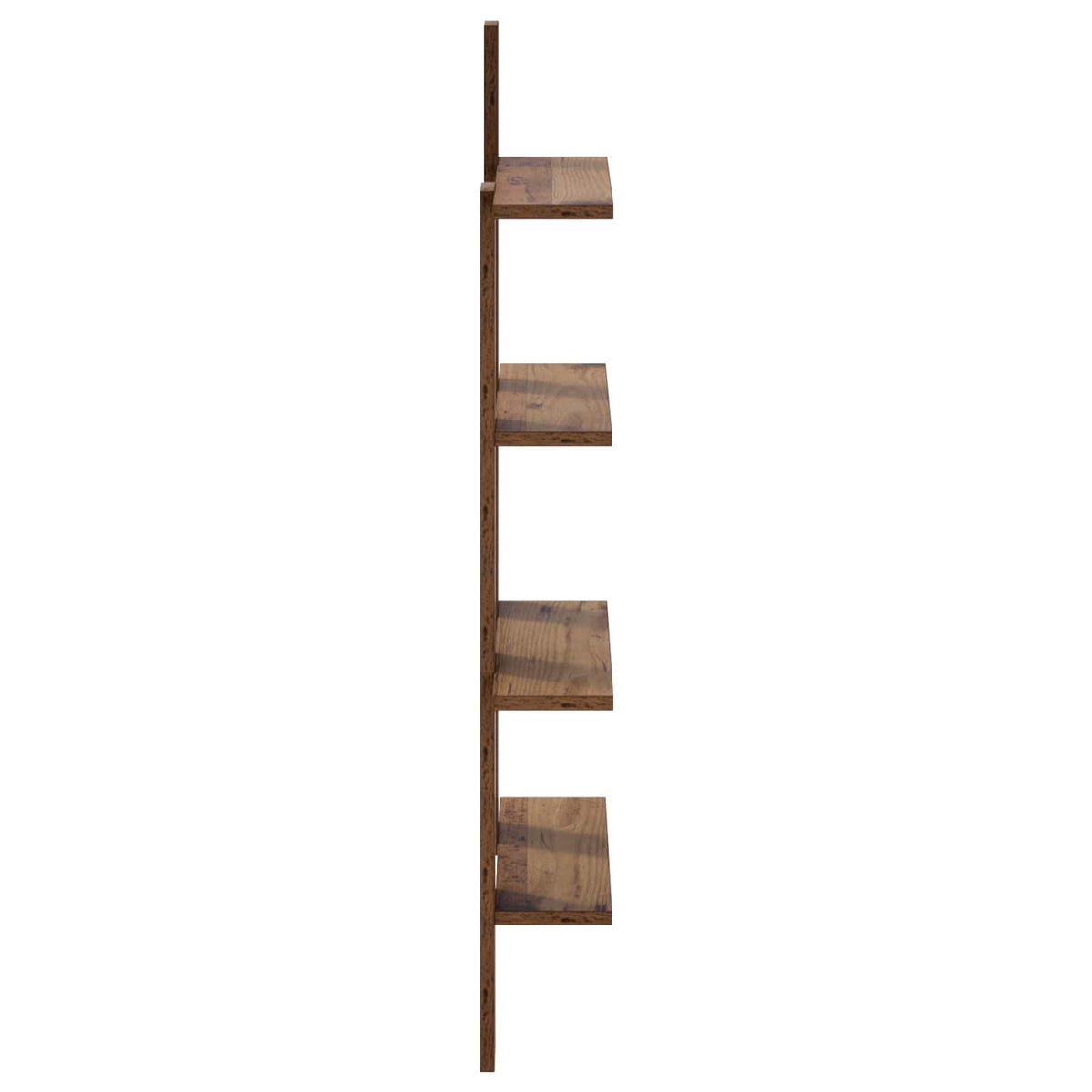 vidaXL Półka ścienna Stare drewno 61 x 13,5 x 105 cm