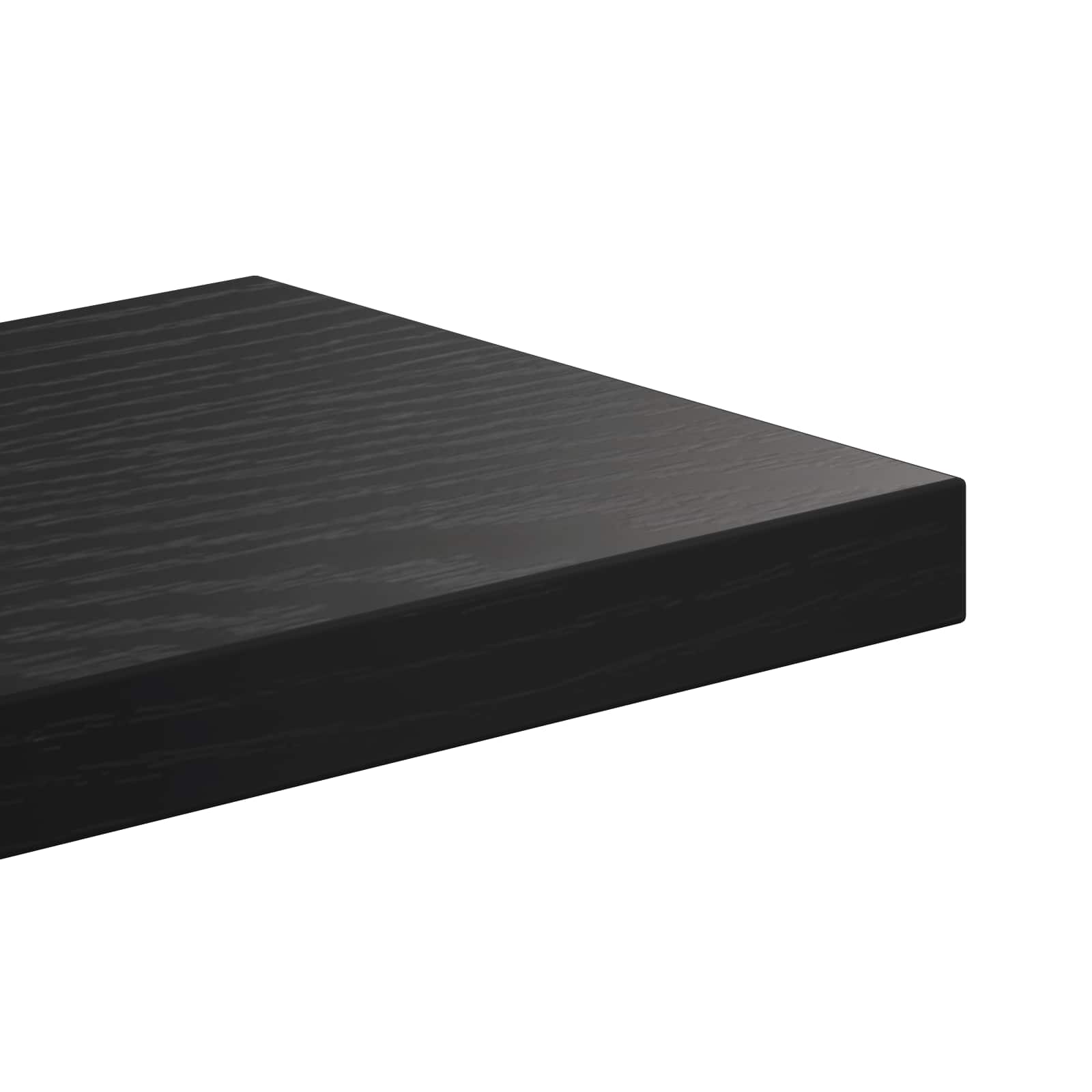 vidaXL Półka ścienna Czarny dąb 85 x 13,5 x 73,5 cm