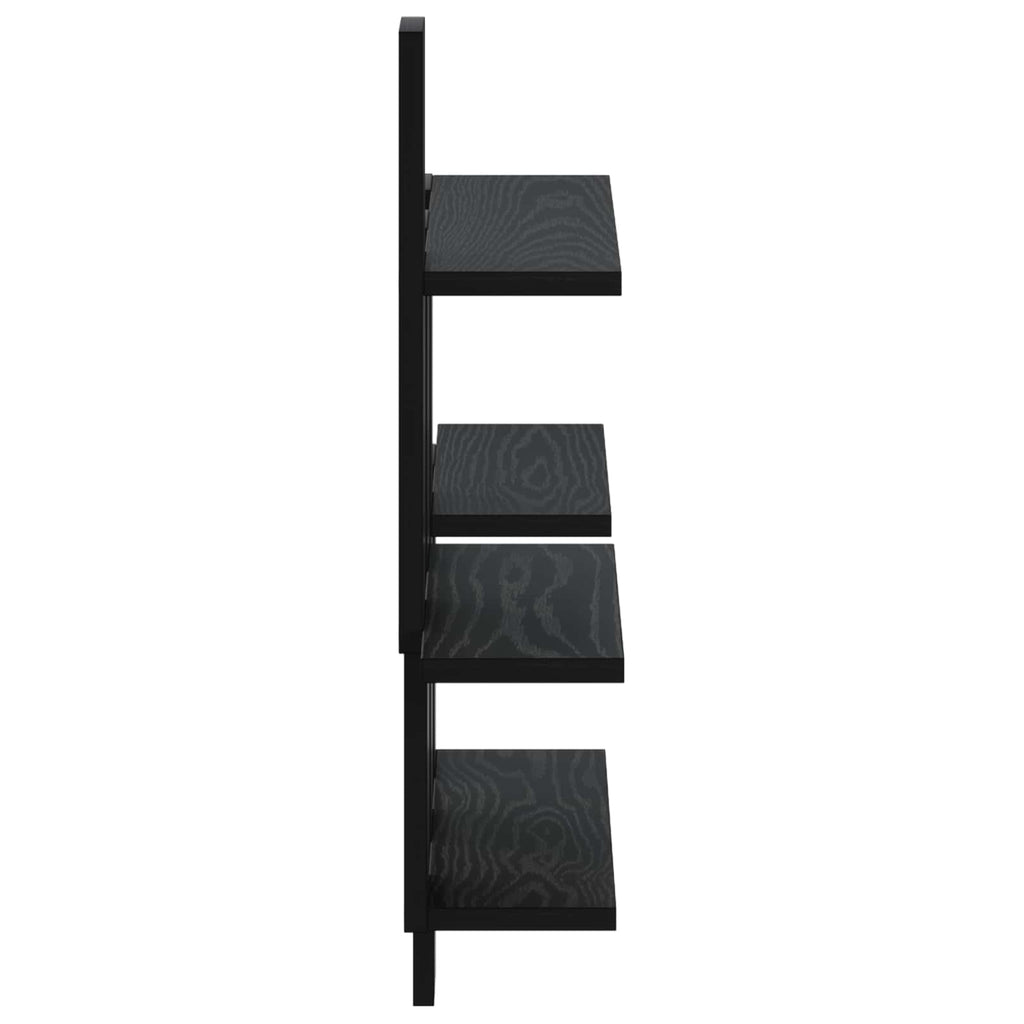 vidaXL Półka ścienna Czarny dąb 85 x 13,5 x 73,5 cm