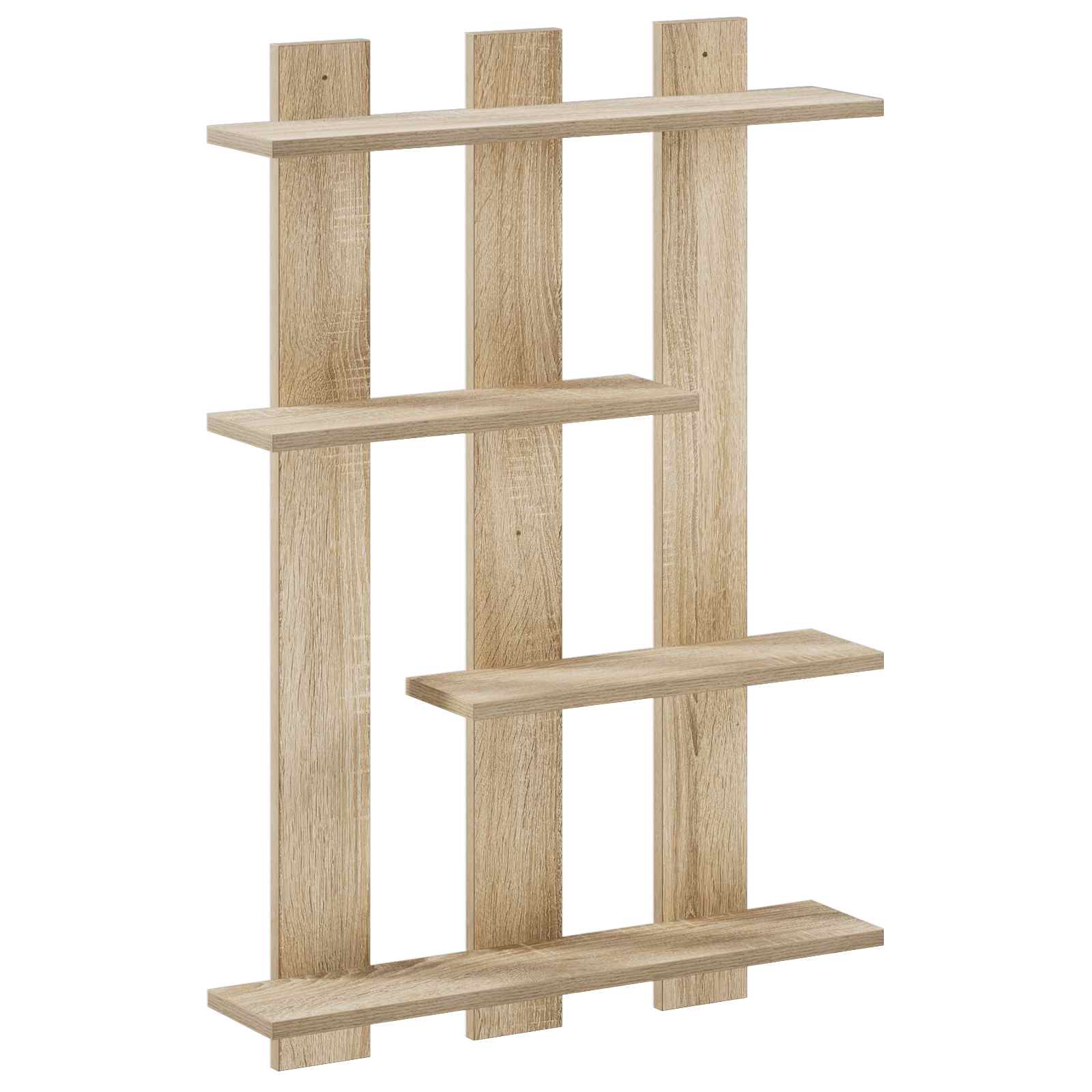 vidaXL Półka ścienna dąb Sonoma 61 x 13,5 x 88 cm Drewno inżynieryjne