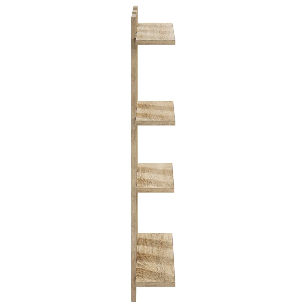 vidaXL Półka ścienna dąb Sonoma 61 x 13,5 x 88 cm Drewno inżynieryjne