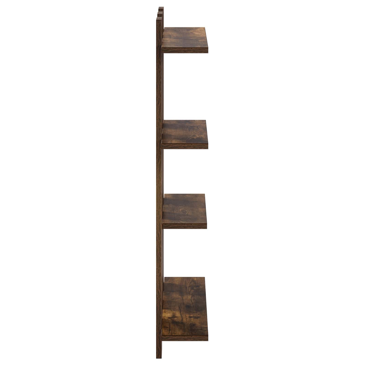 vidaXL Półka ścienna Dąb wędzony 61 x 13,5 x 88 cm Drewno inżynieryjne