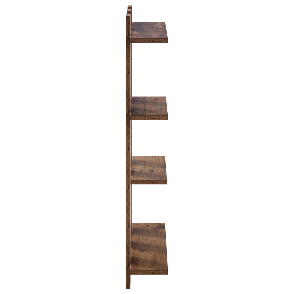 vidaXL Półka ścienna Stare drewno 61 x 13,5 x 88 cm