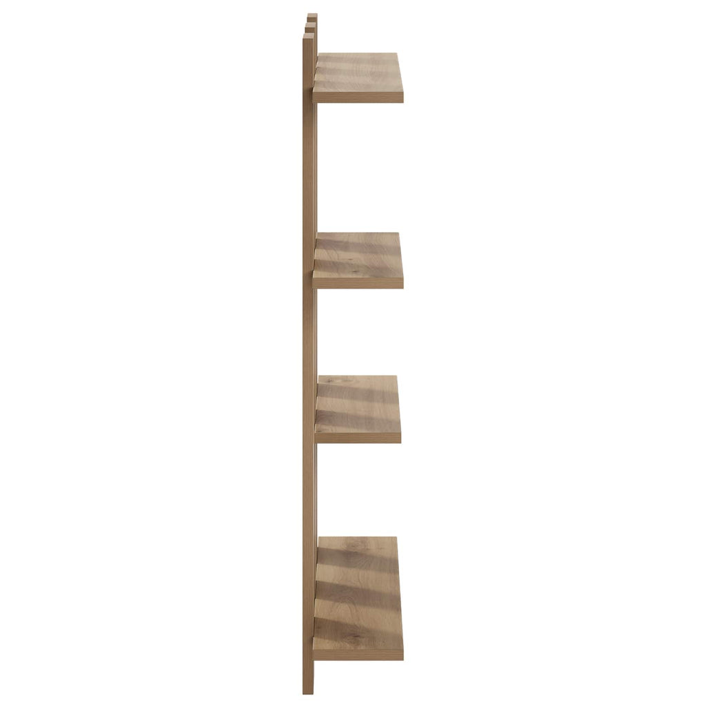 vidaXL Półka ścienna Dąb artisan 61 x 13,5 x 88 cm Drewno inżynieryjne