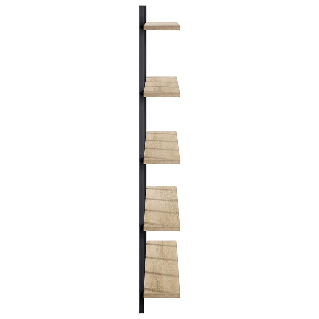 vidaXL Półka ścienna dąb Sonoma 102 x 13,5 x 102 cm