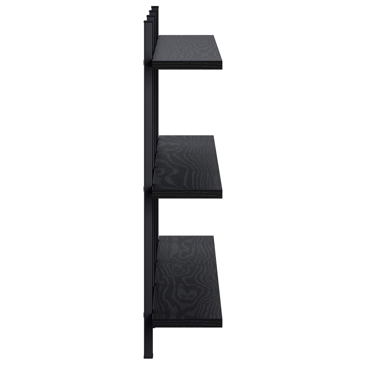 vidaXL Półka ścienna Czarny dąb 102 x 13.5 x 58 cm Drewno inżynieryjne