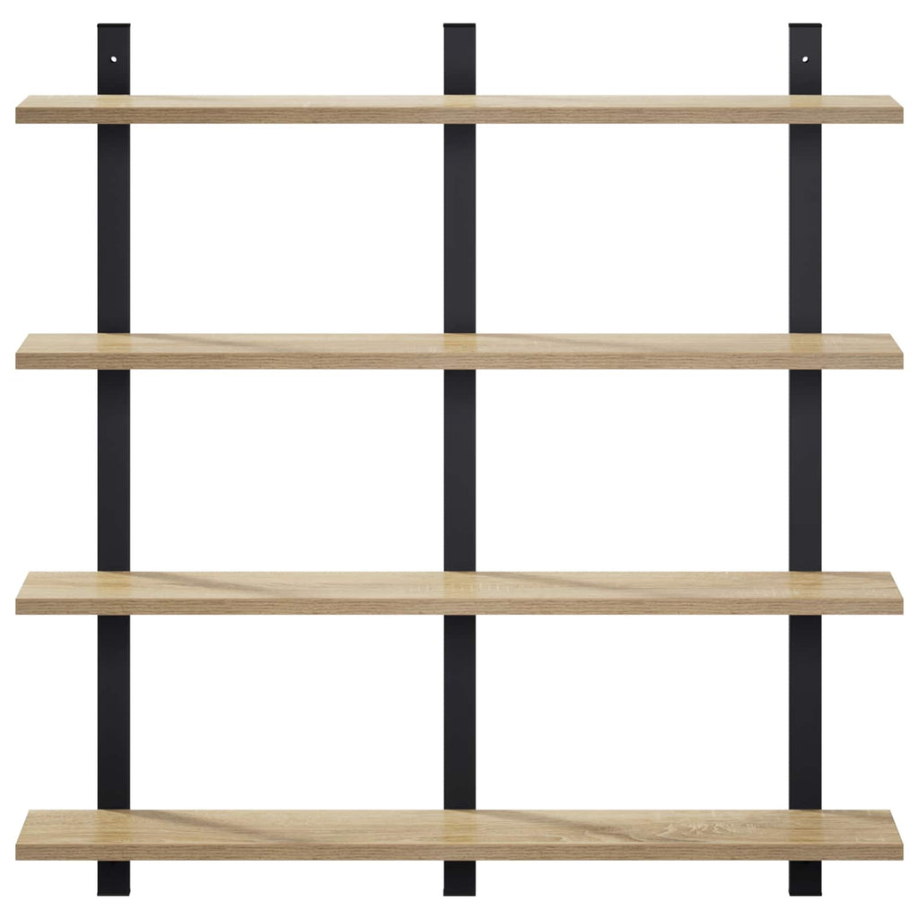 vidaXL Półka ścienna dąb Sonoma 79.5 x 13.5 x 80 cm