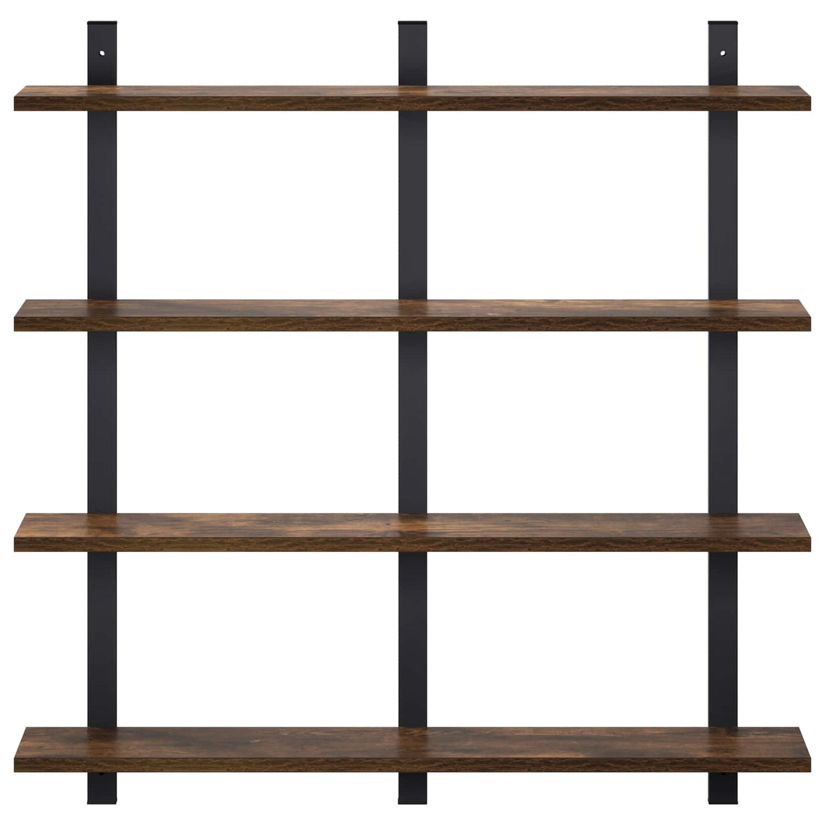 vidaXL Półka ścienna Dąb wędzony 79.5 x 13.5 x 80 cm