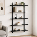 vidaXL Półka ścienna Czarny dąb 60.5 x 13.5 x 102.5 cm
